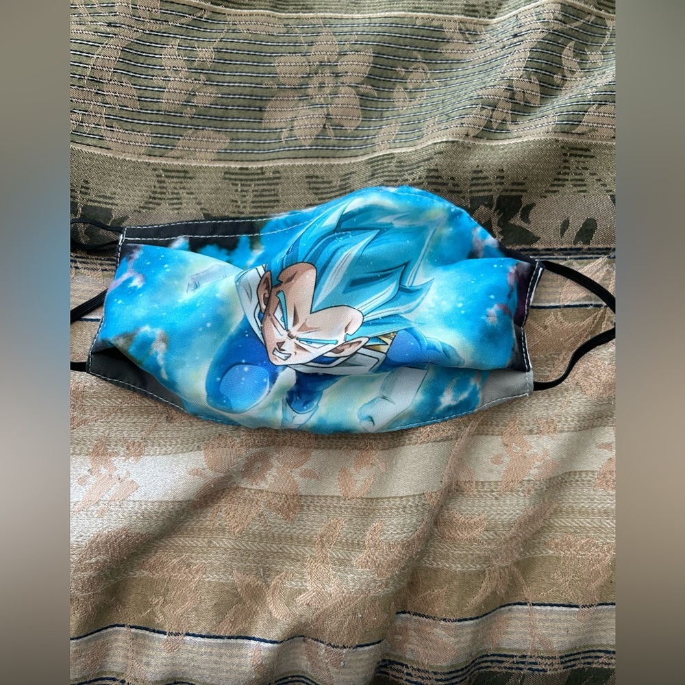 Dragon Ball Z Vegeta Face Mask